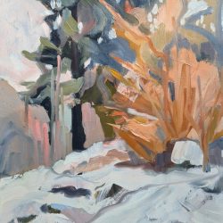 plein air painting oil painting monts d'ardèche