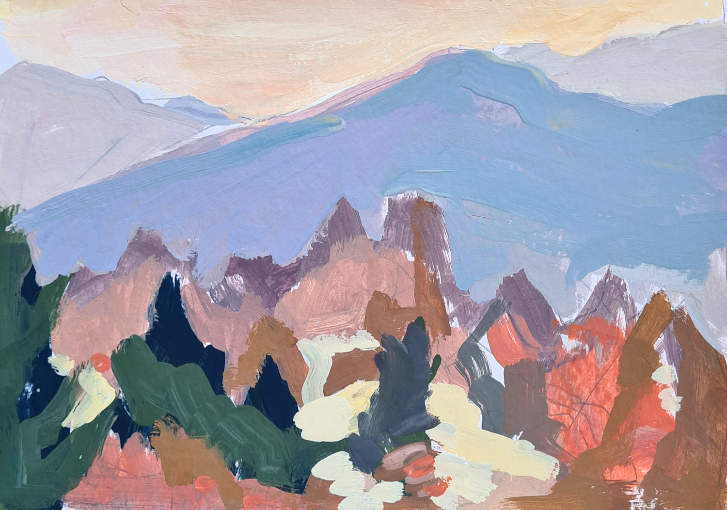 LES PASTELS DE L'HIVER
